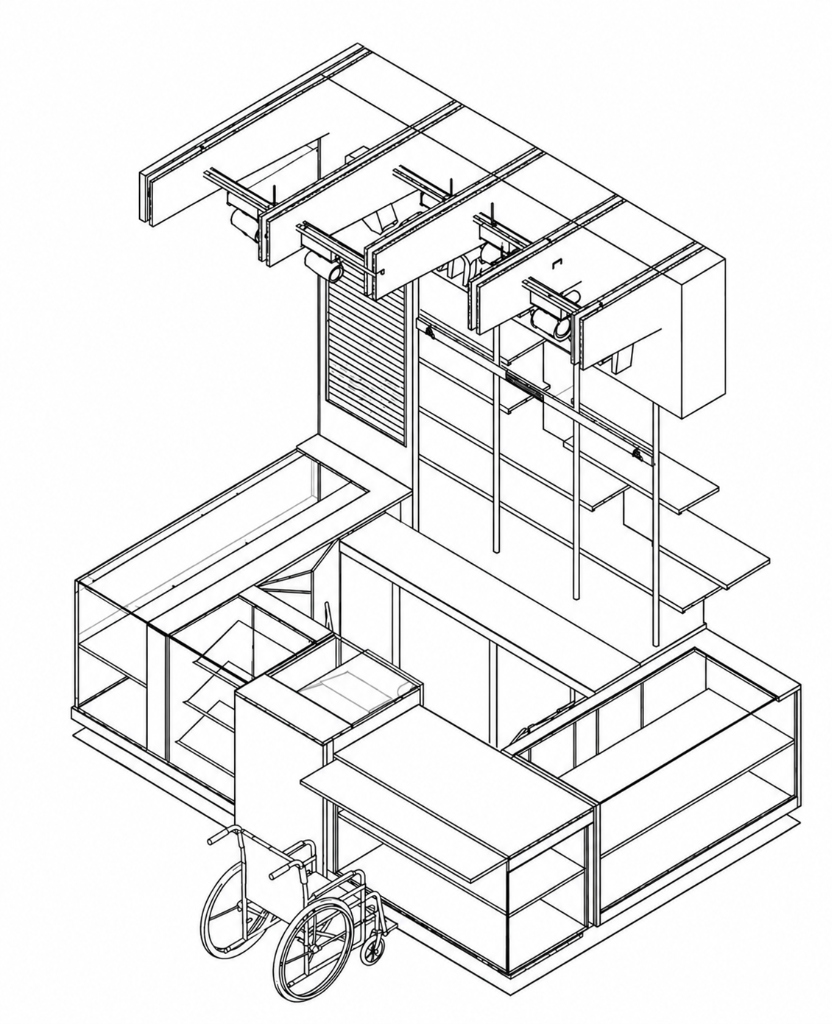 Muebles corporativos - Dibujo técnico